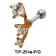 Trident Stone Helix Ear Piercing TIP-254s