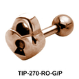Heart Lock Helix Ear Piercing TIP-270