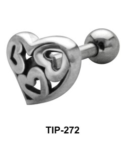 Hearts Helix Ear Piercing TIP-272