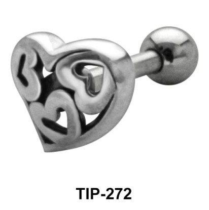 Hearts Helix Ear Piercing TIP-272