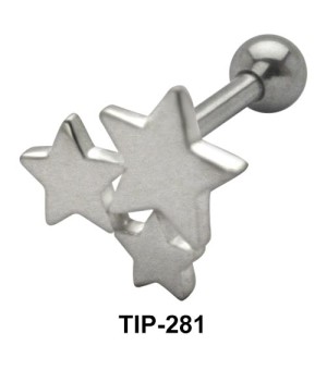 Tri Star Helix Ear Piercing TIP-281