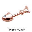 Fat Fish Double Upper Ear Piercing TIP-301