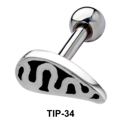 Wavy Design Helix Piercing TIP-34