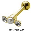 Pearl n Stone Helix Ear Piercing TIP-378p