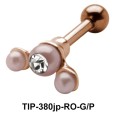 Pearl Helix Ear Piercing TIP-380jp