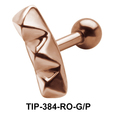 3 Pyramids Shaped Helix Piercing TIP-384