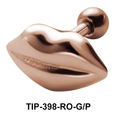 Lips Shaped Helix Piercing TIP-398 