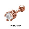 Magic Wand Shaped Helix Piercing TIP-472