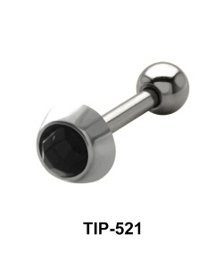 Black Stone Helix Ear Piercing TIP-521