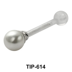 Pearl Set PTFE Internal Barbells TIP-614