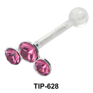 Tri Stone PTFE Internal Barbells TIP-628