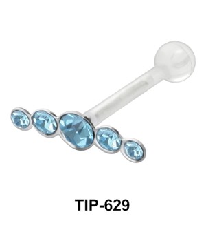 Multistone Upper Ear Piercing TIP-629