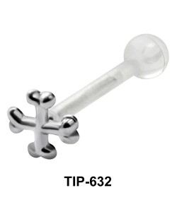 Dual Bones Shaped PTFE Internal Barbells TIP-632