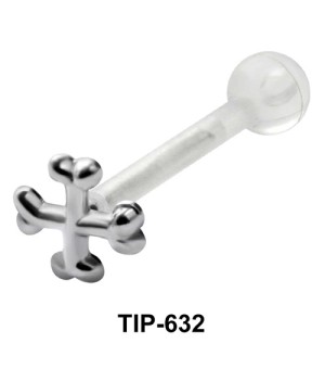 Dual Bones Shaped PTFE Internal Barbells TIP-632