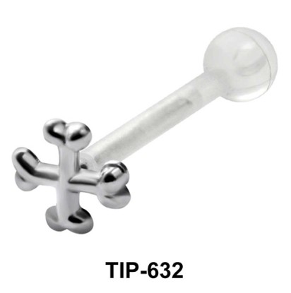 Dual Bones Shaped PTFE Internal Barbells TIP-632