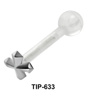 Plus Sign Shaped PTFE Internal Barbells TIP-633