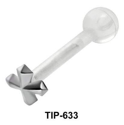 Plus Sign Shaped PTFE Internal Barbells TIP-633