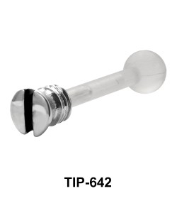 Screw Shaped Upper Ear Piercing TIP-642