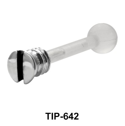 Screw Shaped Upper Ear Piercing TIP-642