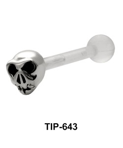 Skull Upper Ear Piercing TIP-643