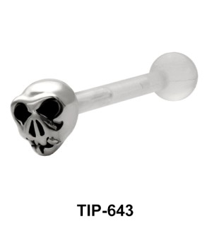 Skull Upper Ear Piercing TIP-643