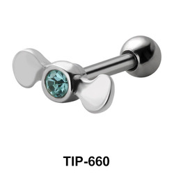 Wings with Stone Assorted Upper Ear Piercing TIP-660