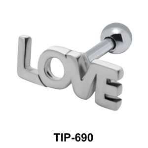 Love Shaped Helix Piercing TIP-690