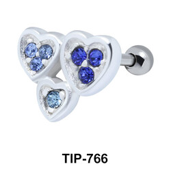 Hearts Helix Ear Piercing TIP-766