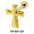 Cross Helix Ear Piercing TIP-851