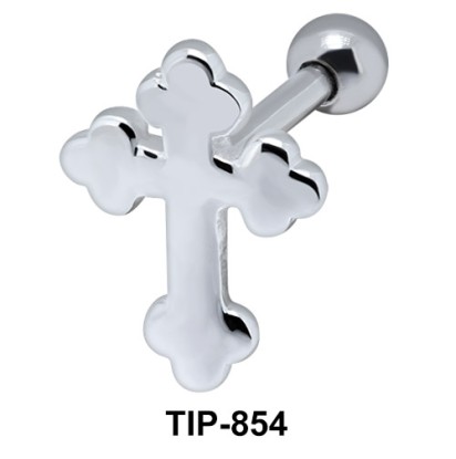 Cross Upper Ear Piercing TIP-854