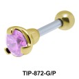 Prong Set Upper Ear Piercing TIP-872