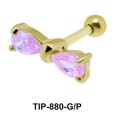 Bow Helix Ear Piercing TIP-880