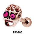 Enamel Zombie Shaped Helix Piercing TIP-903