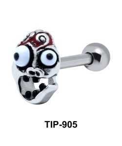 Zombie Shaped Helix Piercing TIP-905