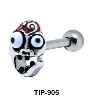 Zombie Shaped Helix Piercing TIP-905