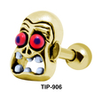 Funny Zombie Upper Ear Piercing TIP-906