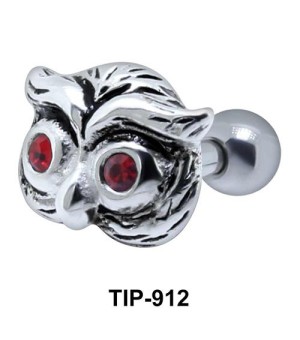 Owl Shaped Helix Piercing TIP-912