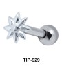 Floral Silver Upper Ear Piercing  TIP-929