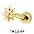 Floral Silver Upper Ear Piercing  TIP-929