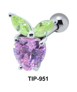 Purple Stone Sweet Fruit Upper Ear TIP-951