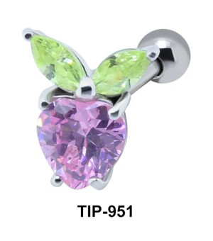 Purple Stone Sweet Fruit Upper Ear TIP-951