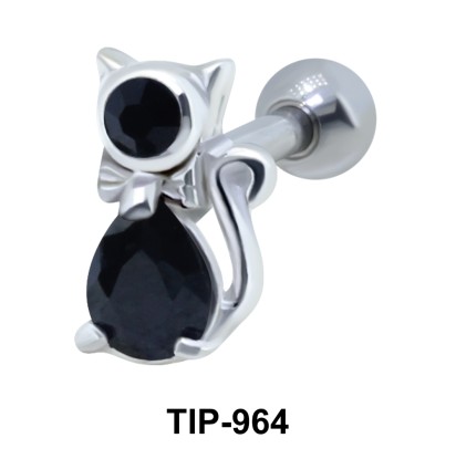 Fancy Cat Helix Ear Piercing TIP-964