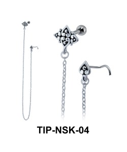 Helix Ear Nose Stud TIP-NSK-04