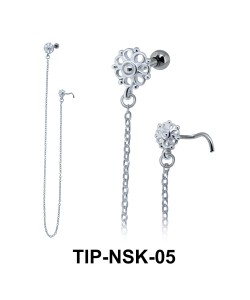 Helix Ear Nose Stud TIP-NSK-05