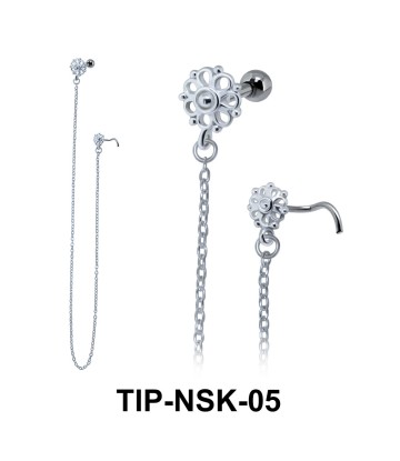 Helix Ear Nose Stud TIP-NSK-05