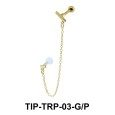 Beautiful Link Helix Ear and Tragus Piercing TIP-TRP-03