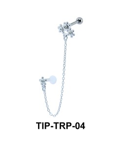 Beautiful Link Helix Ear and Tragus Piercing TIP-TRP-04