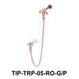 Beautiful  Link Helix Ear and Tragus Piercing TIP-TRP-05