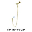 Beautiful Link Helix Ear and Tragus Piercing TIP-TRP-06