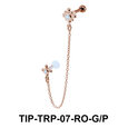Beautiful Link Helix Ear and Tragus Piercing TIP-TRP-07